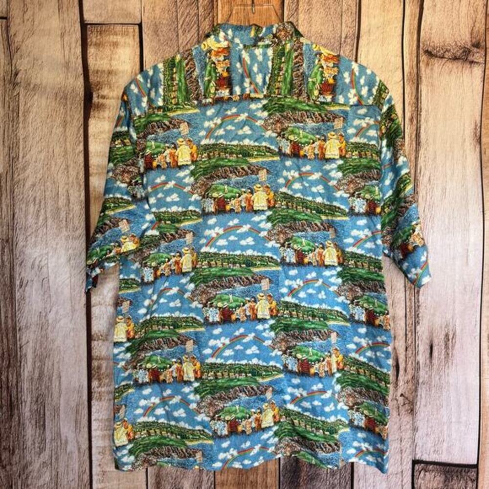 Reyn Spooner X Guy Buffet Hawaiian Shirt Short Sleeve Golf Kapalua 5th Hole L‎ - Picture 2 of 7